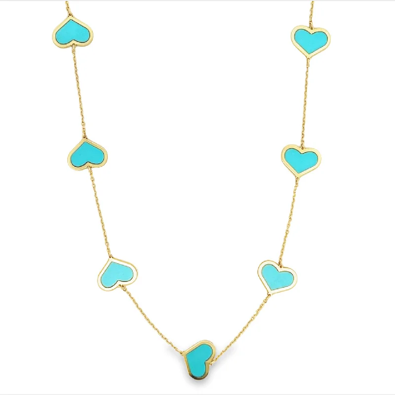 Gold/Turquoise