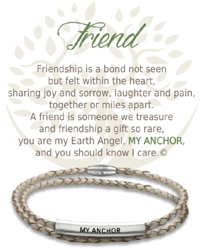 Friend: Leather Bracelet