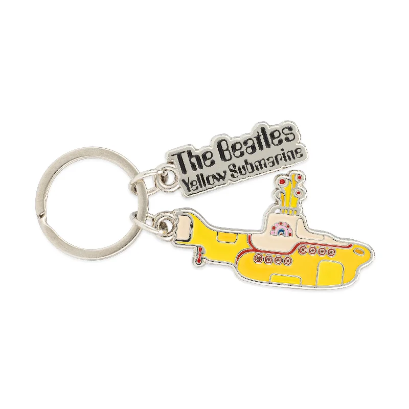 The Beatles- Yellow Submarine Enamel Keychain