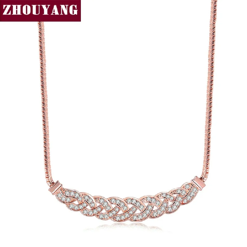 Diamond Twist Necklace