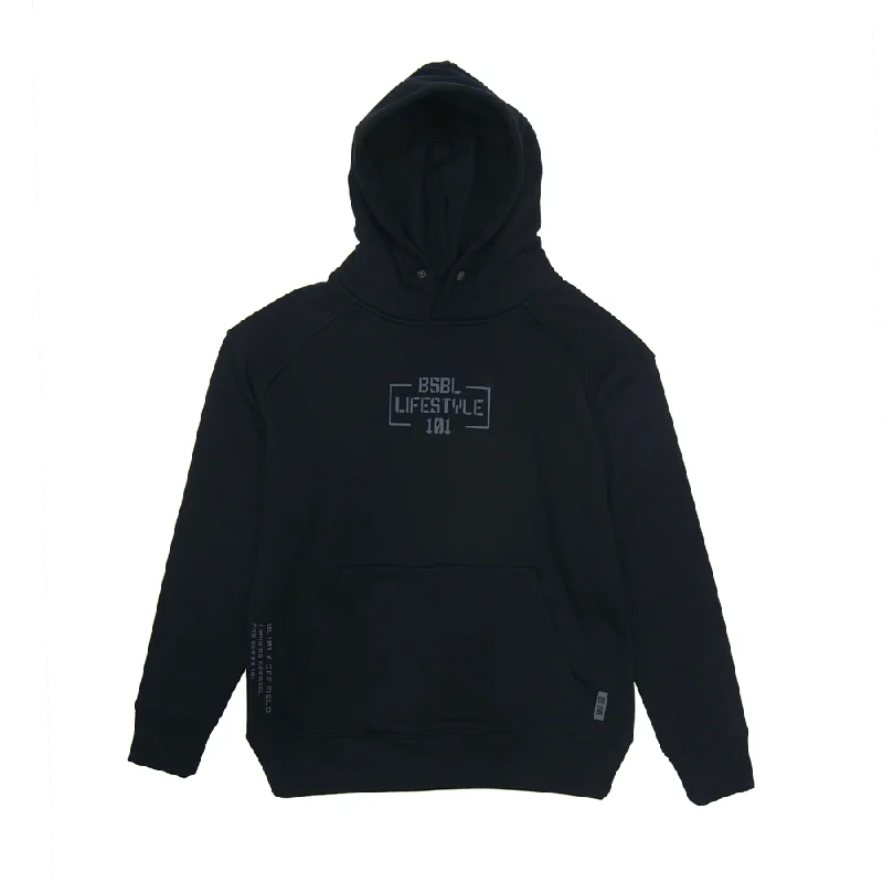 Off-Field Performance Youth Hoodie - Black