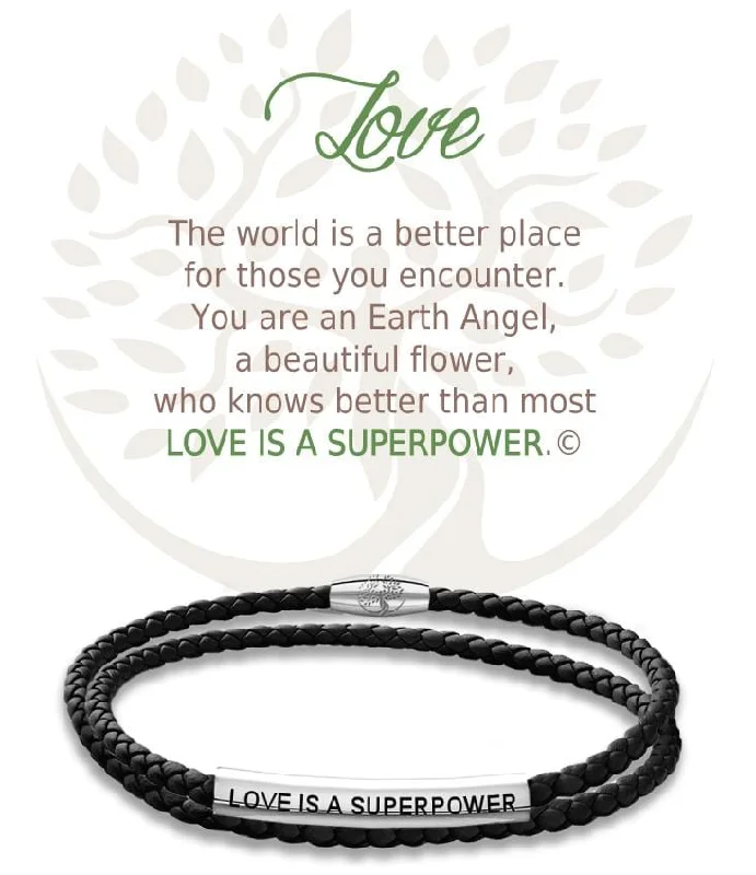 Love: Leather Bracelet