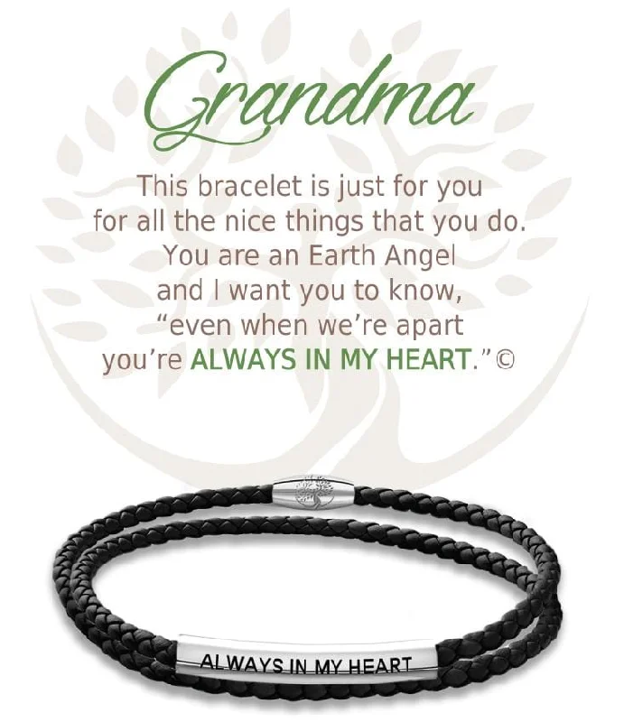 Grandma: Leather Bracelet