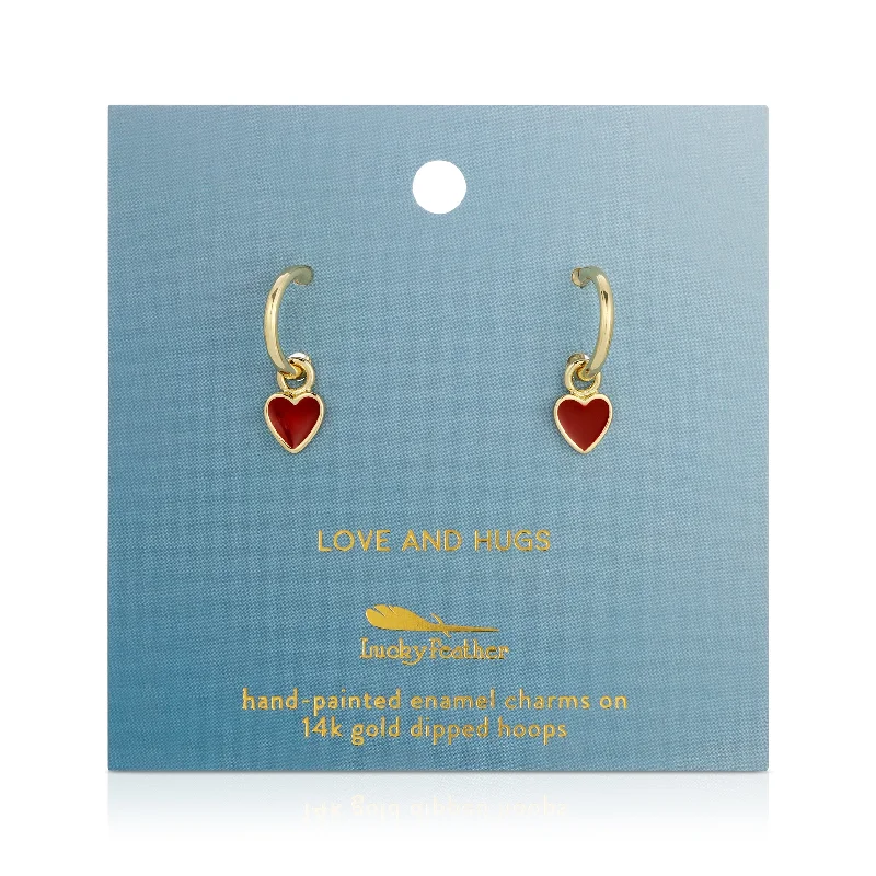 Love and Hugs - Heart Hoops