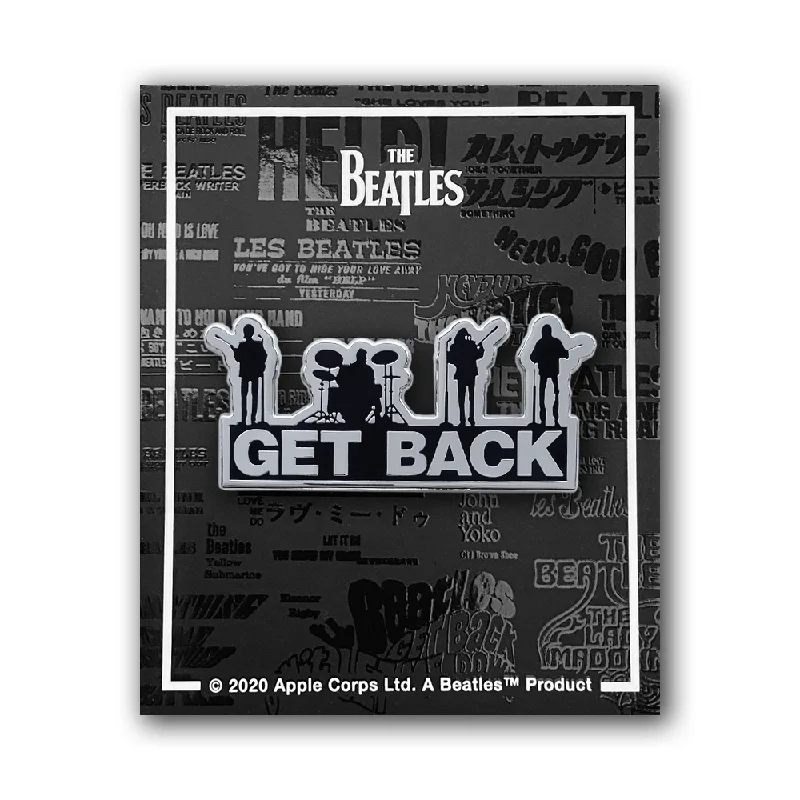 The Beatles- Get Back- Enamel Pin