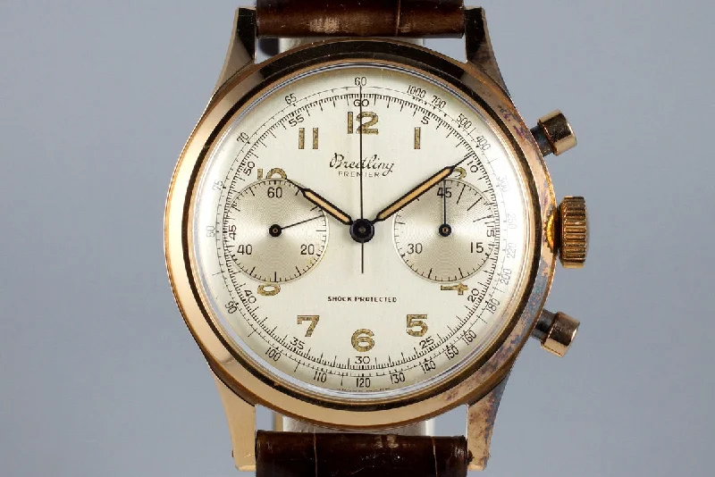 Late 1940's Breitling RG 2-Register Chronograph 777