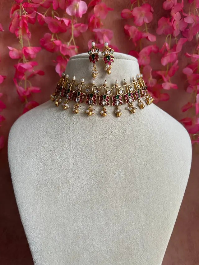 Premium Kemp Sarojini Necklace