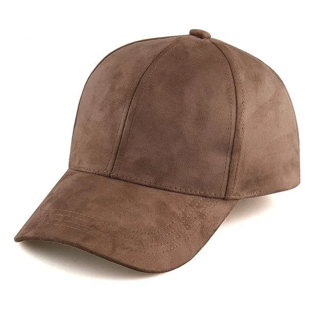 Classy Men Suede Cap Brown