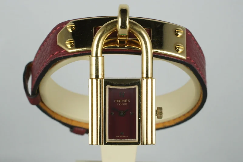 1995 Hermes YG Kelly Lock Watch