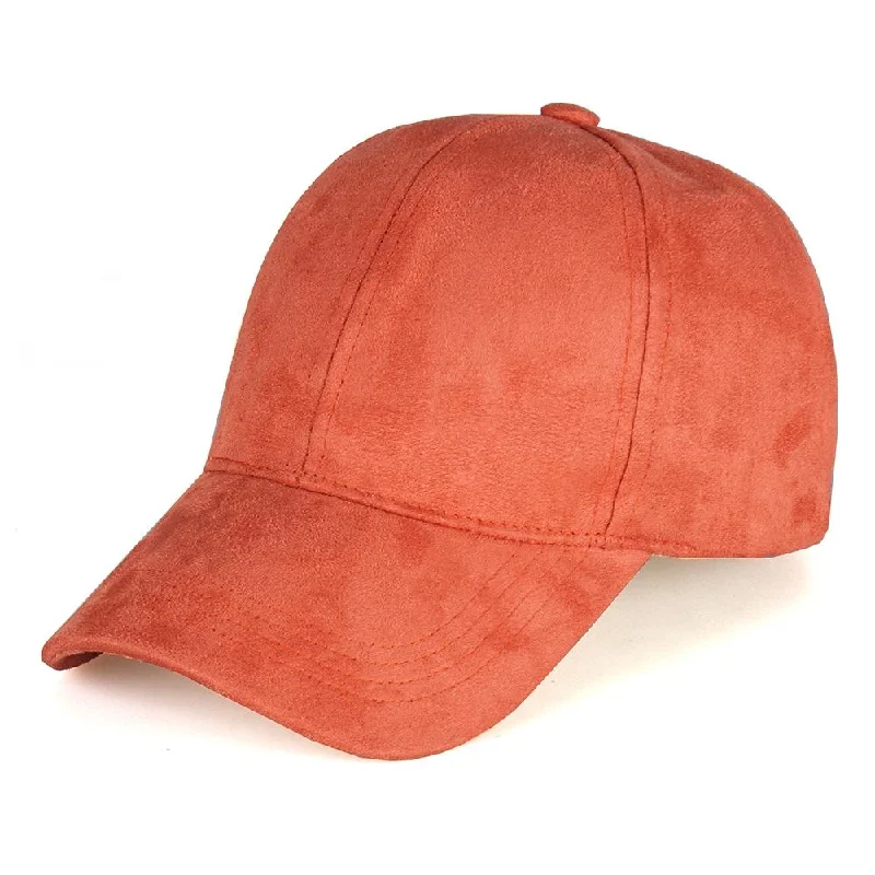 Classy Men Suede Cap Orange