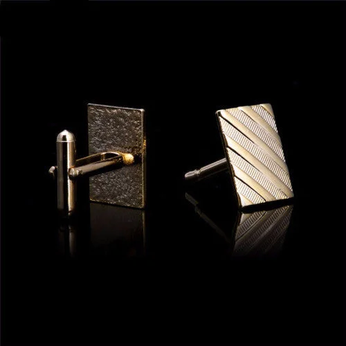 Classy Men Cufflinks Gold