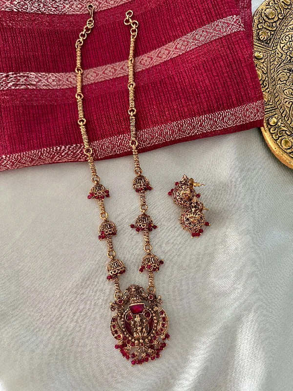 Baby jhumka pearl chain