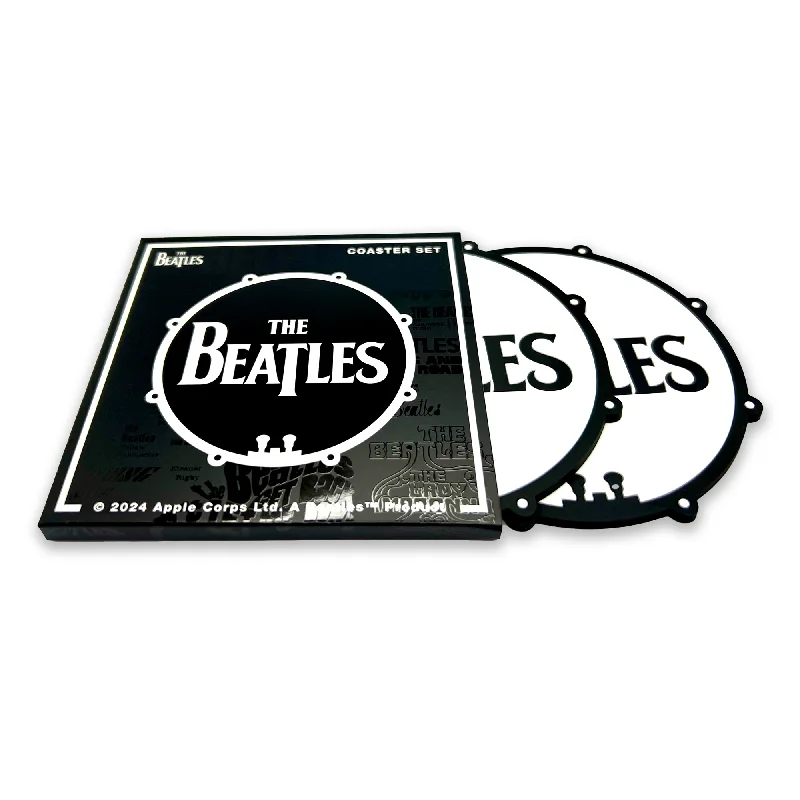 The Beatles- Drum Logo- Coaster Set