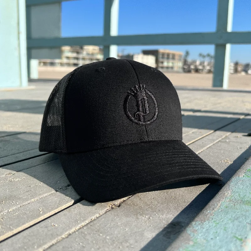 Pennyroyal- Our Favorite Hat (Black on Black)