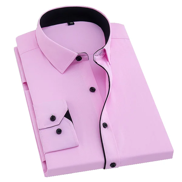 Formal Pink Dress Shirt | Modern Fit | Sizes 38-48