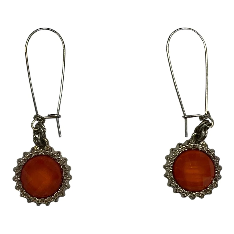 Earrings Dangle/Drop By Cmf In Orange