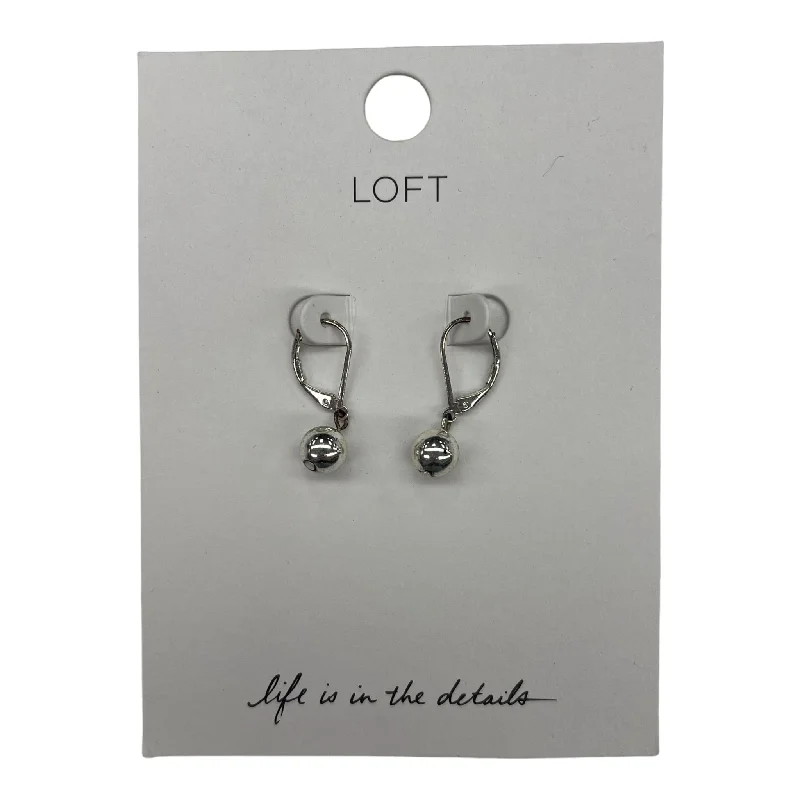 Earrings Dangle/Drop By Loft In Silver