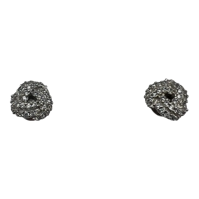 Earrings Stud By Cmf In Silver