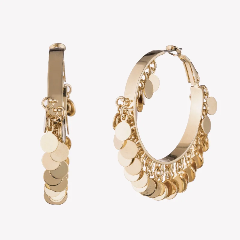 PAILLETTE TAMBOURINE HOOPS