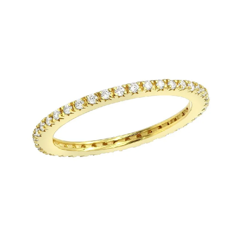 3mm  Crystal Band Ring 2 Colors Available