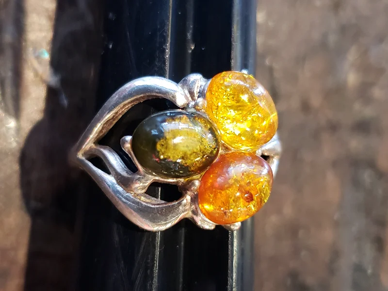 Amber ring size 8