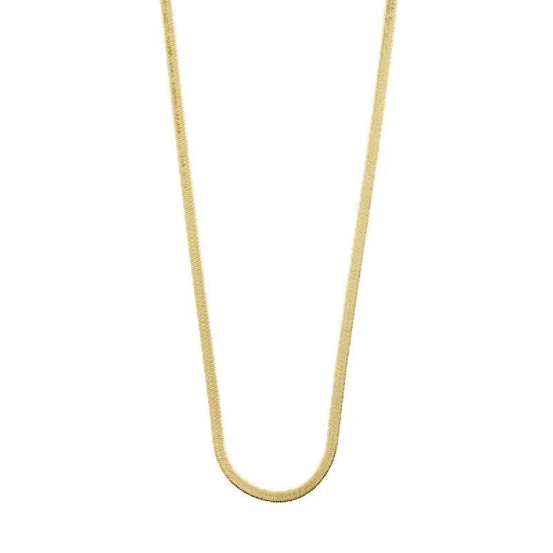 Joanna Gold Plated Herringbone Chain