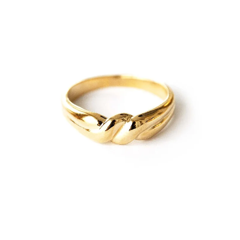 Gold Vermeil Knot Ring