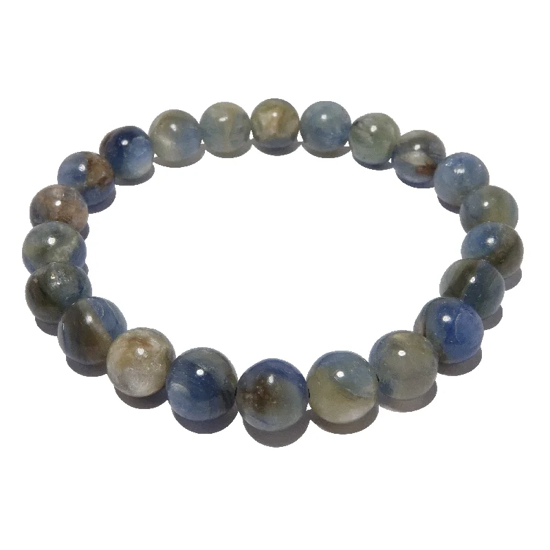 Kyanite Bracelet Shimmering Blue Stones