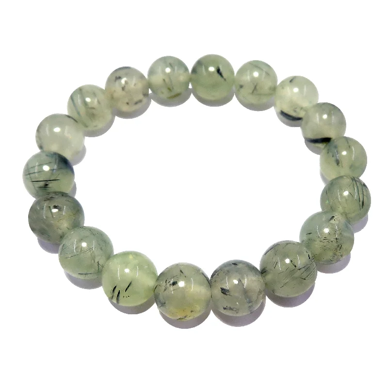 Prehnite Bracelet Spring Green Stone of Eternal Smiles